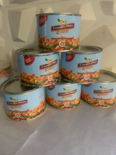 Tasty And Nutritious Honey Tinted Cashew Nuts 160g X 6