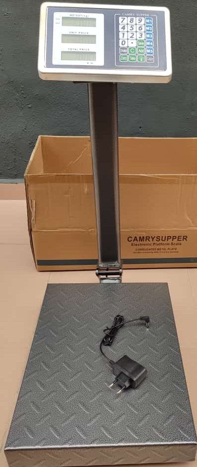 100kg Digital Platform Weighing Scale Camry Double Display