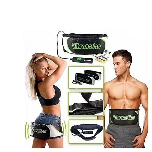 Vibro-action Slimming Belt - Black
