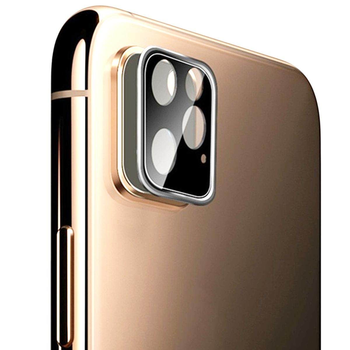 Camera Lens Protection For IPhone11pro 3D Full Cover -- Silver / Black / Gold Silver