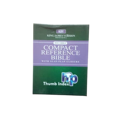 Compact Reference Bible With Slap-flap Closure Kjv