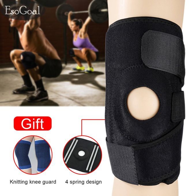 EsoGoal Adjustable Breathable Knee Guard Protector Leg