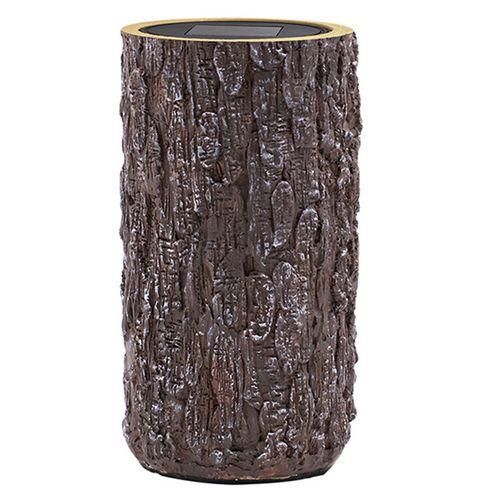 Solar Powered Stump Light Garden Decorative Landscape