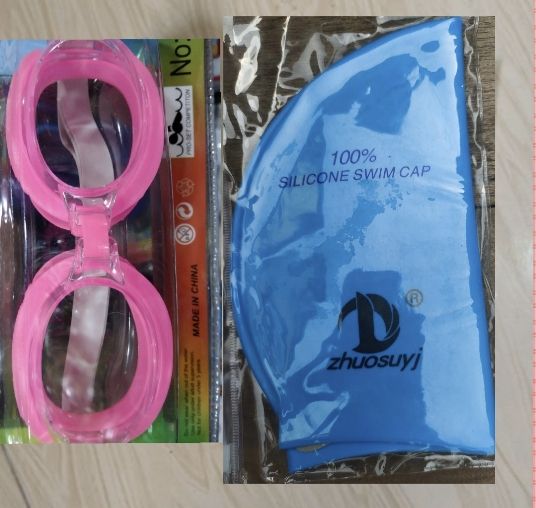 SWIM CAP AND GLASS FOR PROFESSIONALS