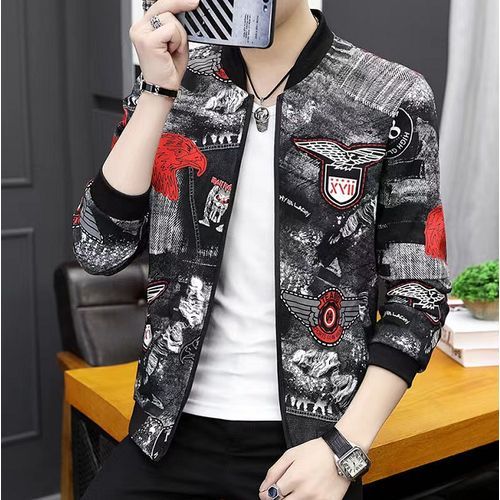 Allwin Wind Breaker Men Jacket With Patches Both Side