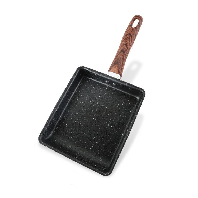 Pan Tamagoyaki Pan Maifanshi  Pan,Size: Large(Imitation Wood Gra