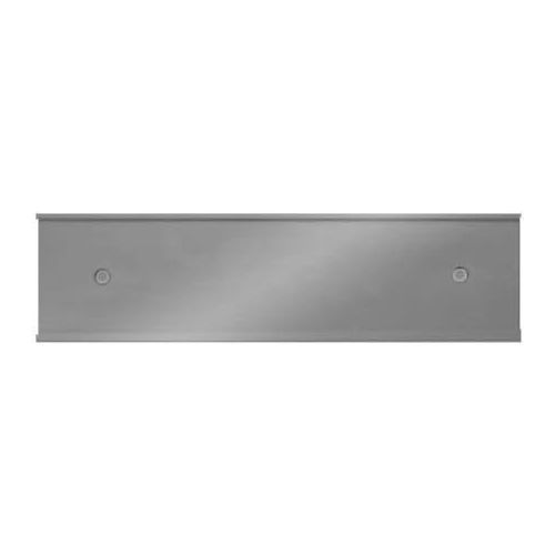 Nameplate Holder - Wall Or Door Silver 8 X 2 (10