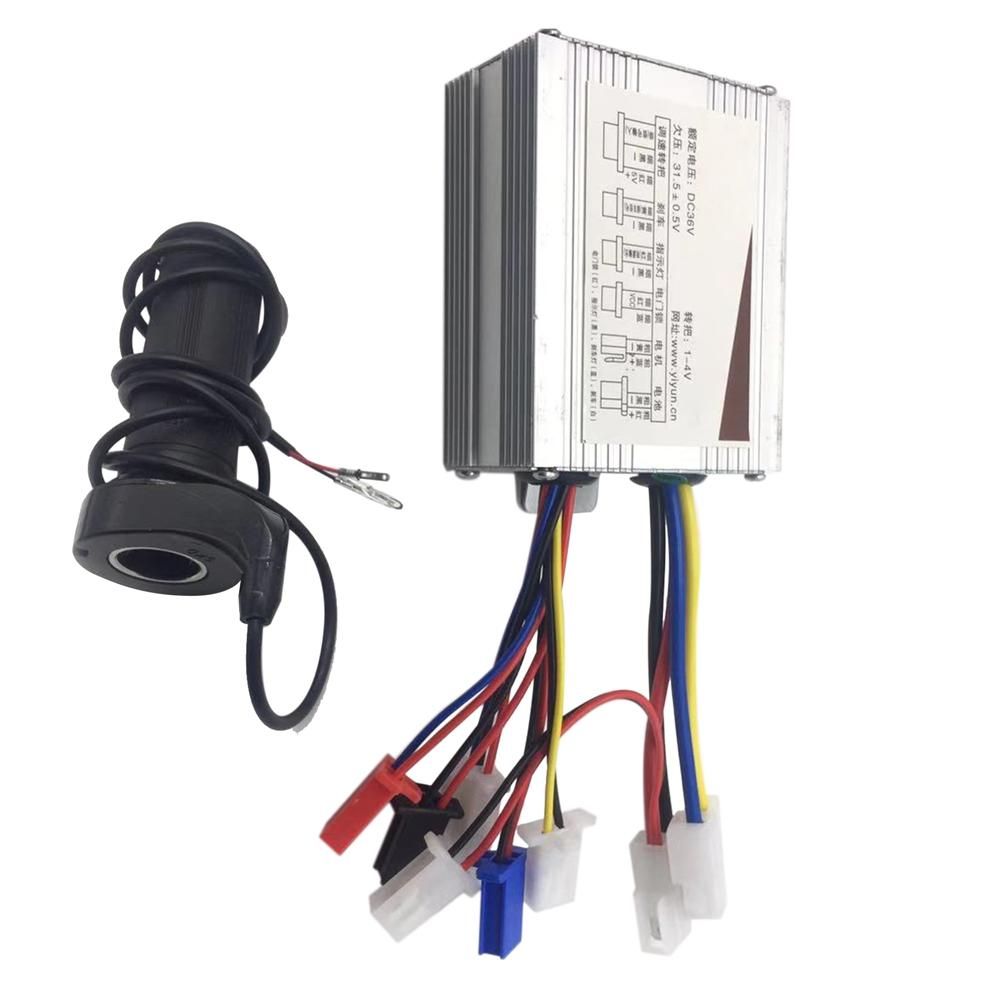 E-Bike 36V 500W Brush Speed Controller with Throttle Grip