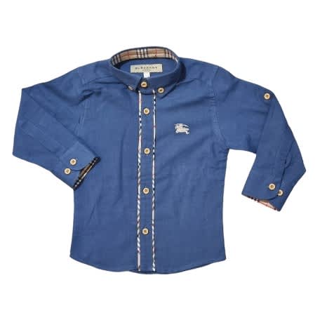Boys' Long Sleeve & Button-up Shirt Blue