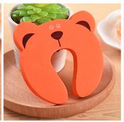 5pcs Door Stopper Animal Baby Security Card Protection Tool Baby Safety Gate Product Newborn Care Eva Door Locks Baby Anti-Clamp