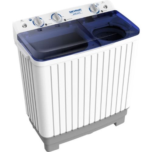 Twin Tub Semi-Automatic Washing Machine 6kg Wash - 4kg Spin - Wms-6/hc