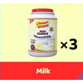 Checkers  3in1-Custard, Milk & Sugar &mdash; 1kg Jar By 3.