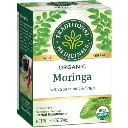 Tea Moringa With Supermint Sage - 16 Ct