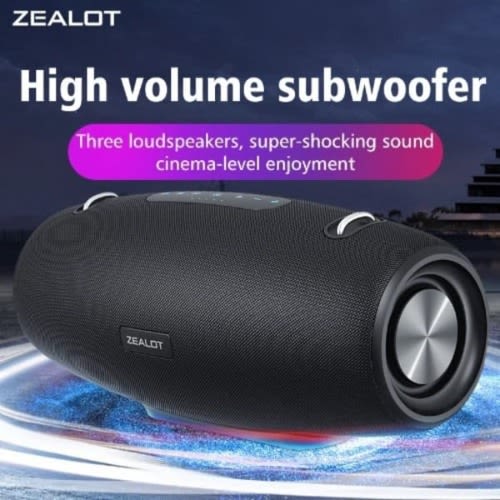 Wireless Bluetooth Outdoor Hifi Stereo Music Subwoofer Speaker - 60W