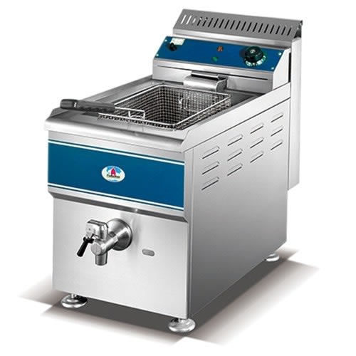 18l Hgf-779 1-tank 1-basket Table Top Gas Fryer