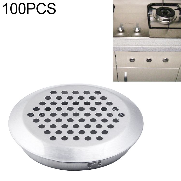 100 PCS 19mm Bevel Surface Cabinet Round Air Vent