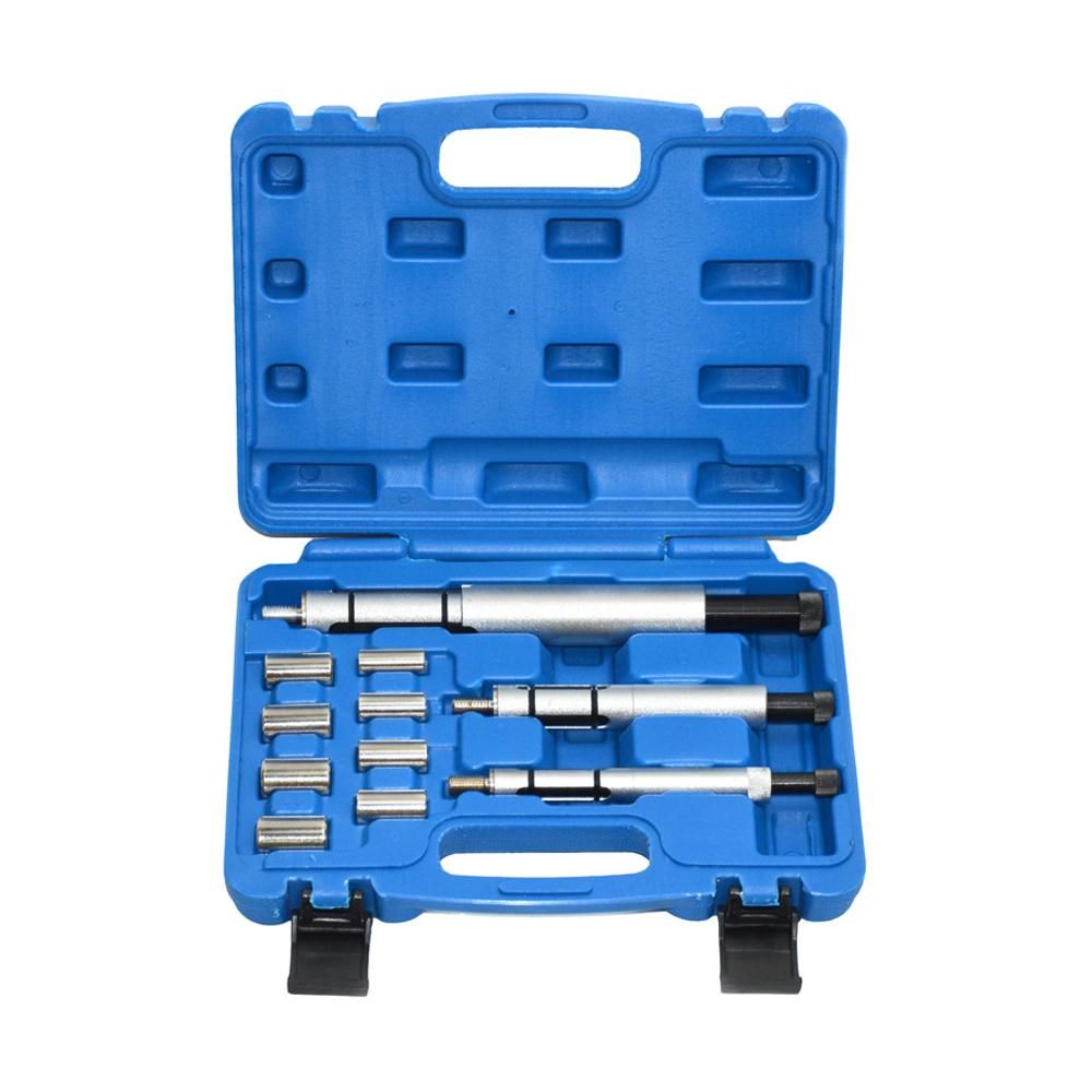 11 Pcs Adjustable Clutch Centering Shaft Alignment Tool Kit Clutch Installation Demount Tool Set Clutch Hole Correcting Tool with PE Storage Box