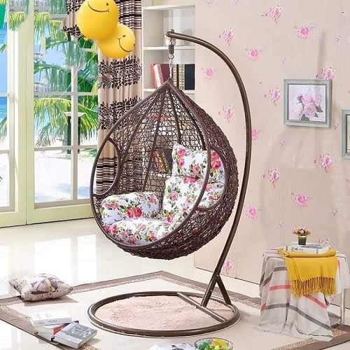 Single Seater Swing Chair For Outdoor, Garden And Sitting Room