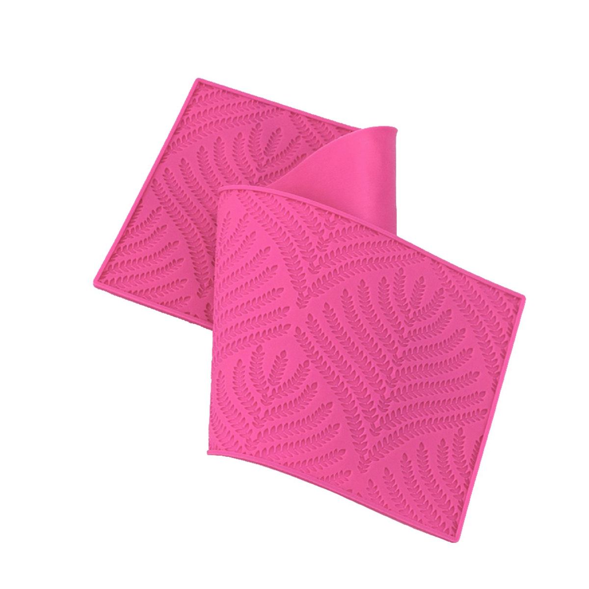 Cake Scroll Mold Elegant Lace DIY Template Cake Edge Mold Pink