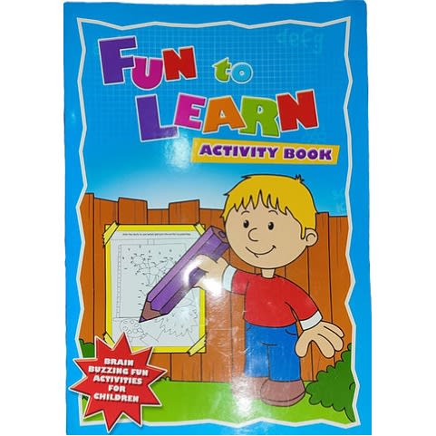 Fun To Learn Activity Book - Blue