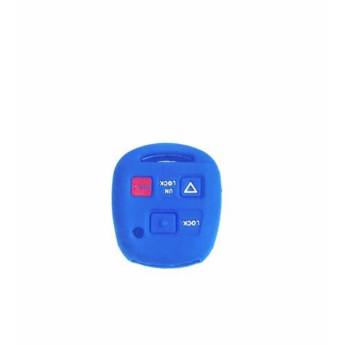 Toyota Silicon Remote Key Case Cover Blue