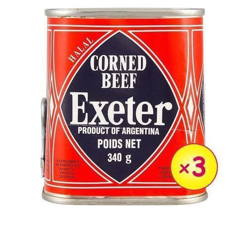 Exeter Corned Beef - -pack Of 3 Tins.