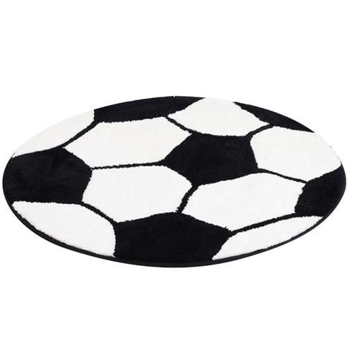 Fiber Round Carpet Floor Mats Imitation Wool