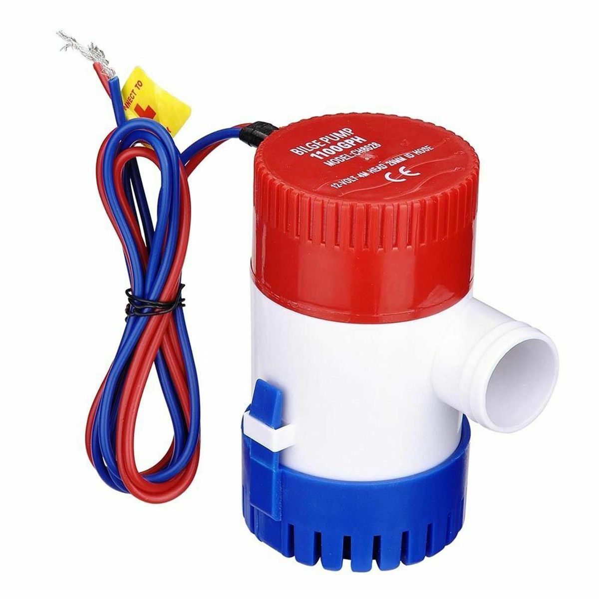 1100GPH 12V Electric Marine Submersible Bilge Pump High