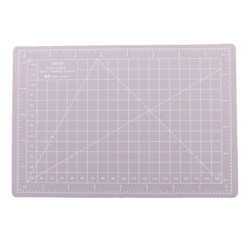 A5  Mat Self- Patchwork PVC  Mat  Board Grey
