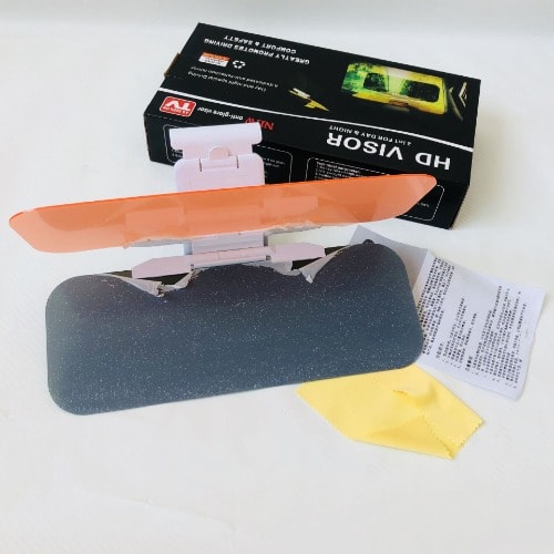 2-in-1 Anti-glare Eye Protection Vision Visor For Day And Night Driving - B