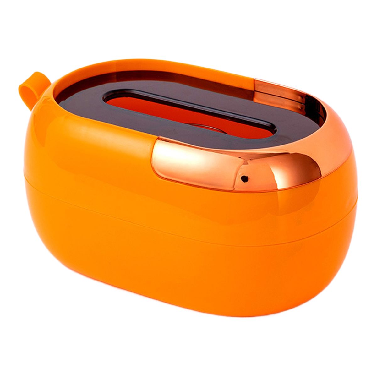 Facial Tissue Holder Space Saving Paper Tissue Box Orange