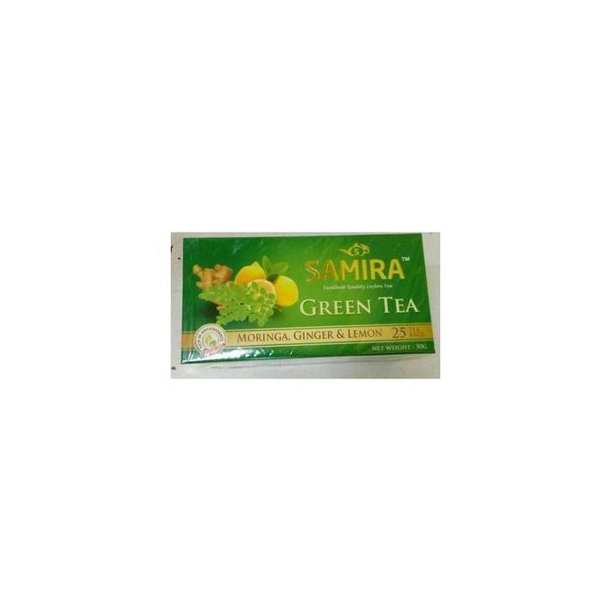 Green Tea + Moringa, Ginger & Lemon - 25 Tea Bags