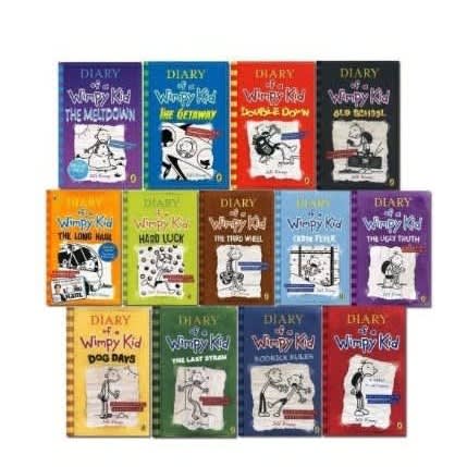 Diary Of A Wimpy Kid Collections - 13 Books