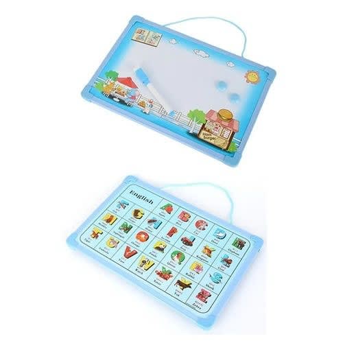 Children Alphabet Educational Illustration / Handwriting Painting Board