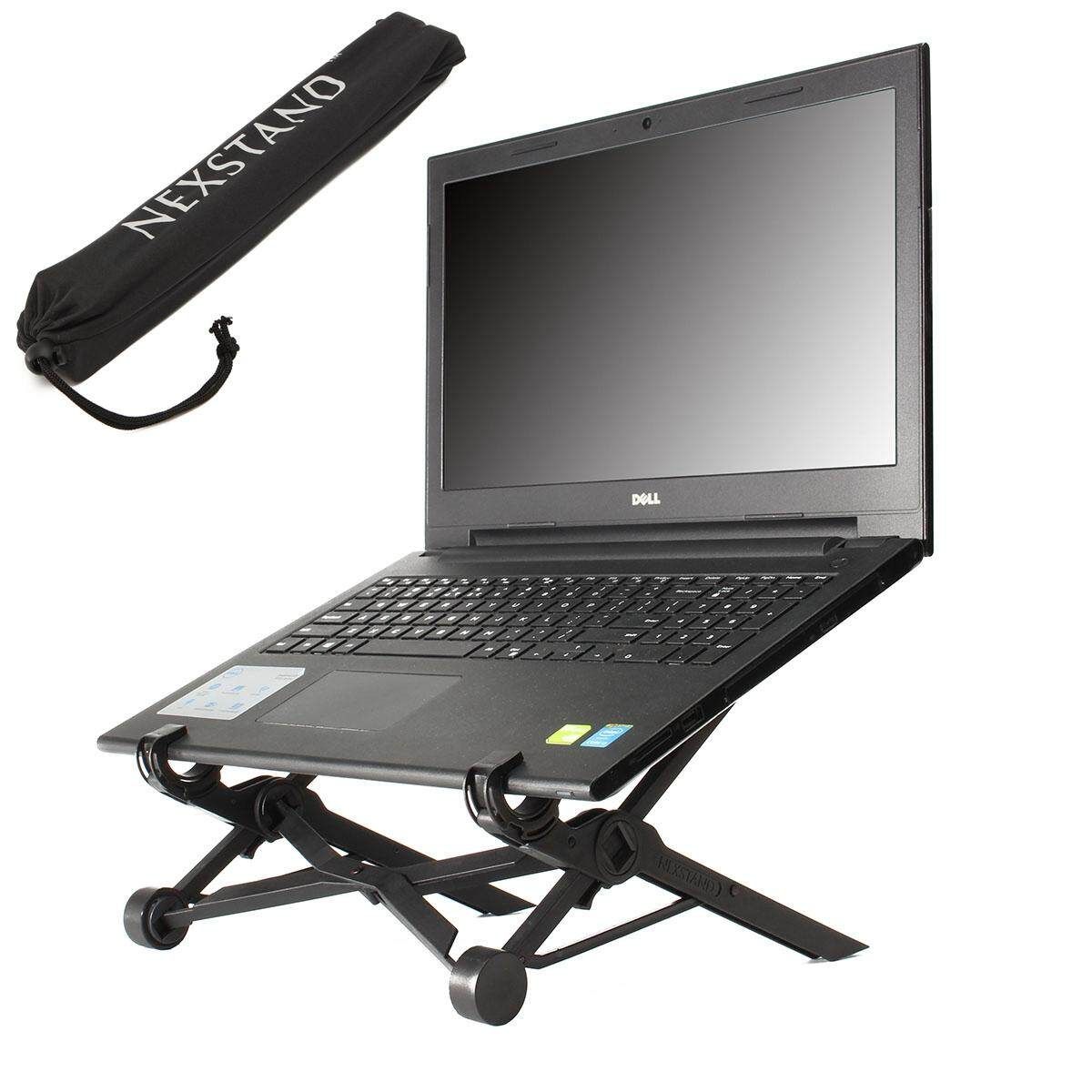 NEXSTAND Portable Adjustable Foldable Notebook Holder Eye-Level Laptop PC Stand