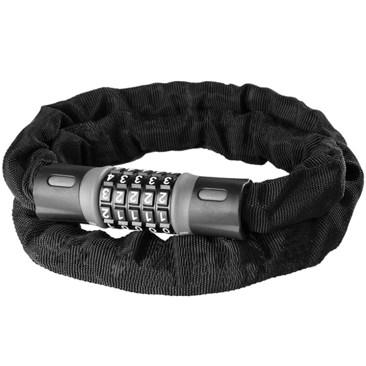 Bicycle Lock Chain Lock Anti-Theft Password Lock Mountain