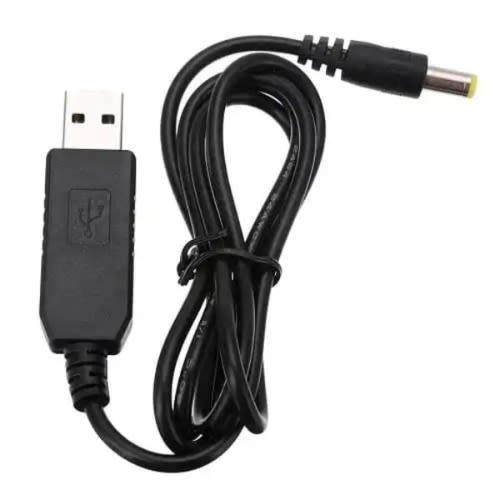 Dc To Dc 9v USB Booster Cable 5.5*2.1mm