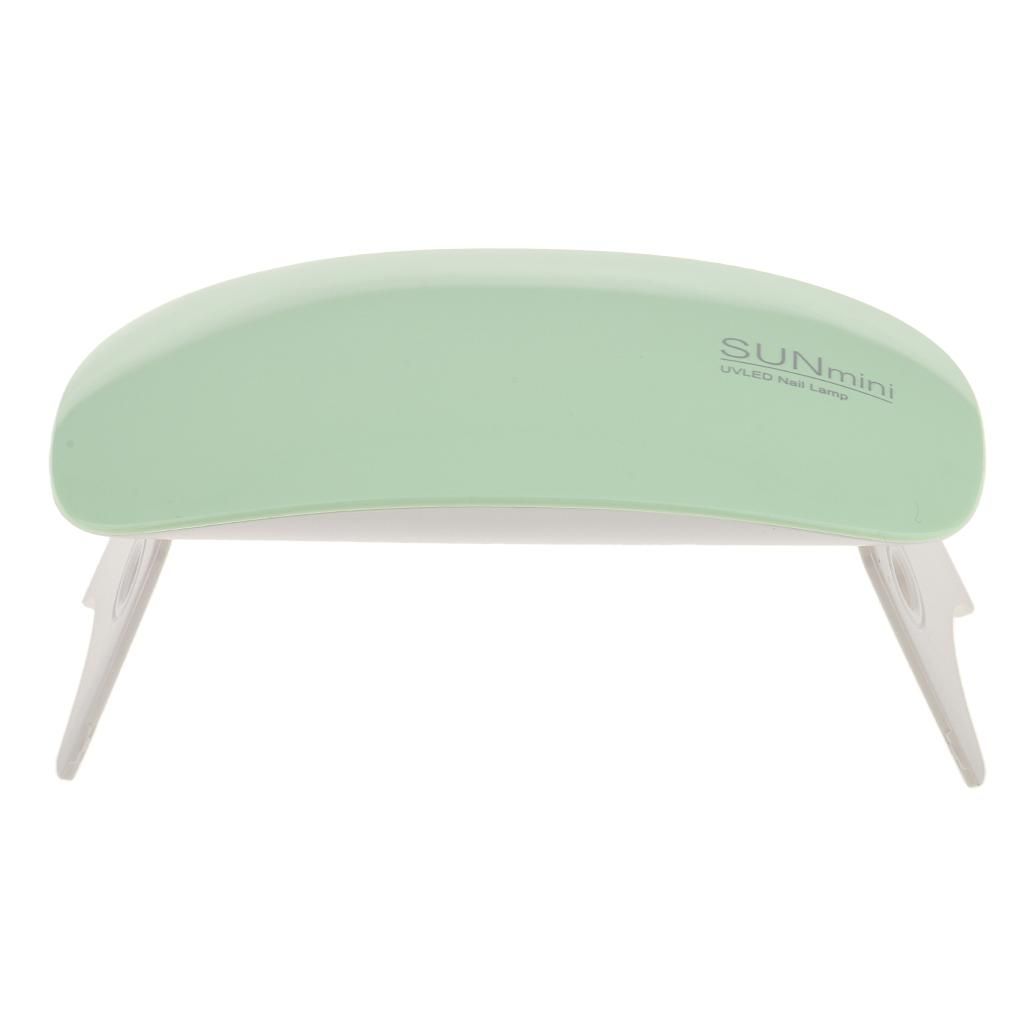Folding UV LED Nail Lamp  Polish Curing Nail Art Dryer With 2