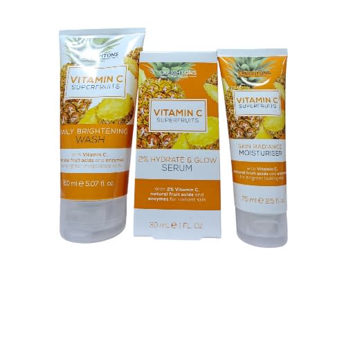 Creightons Vitamin C Face Wash 150ml/ Serum 30ml And Face Moisturizer 75ml