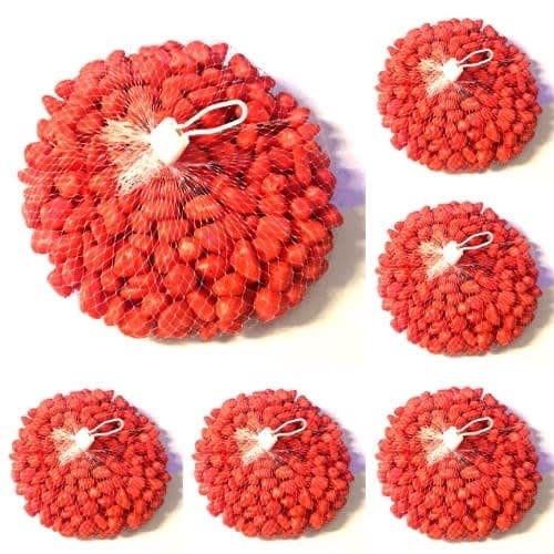 Colored Stone - 500 Gram Per Pack X 6- Red