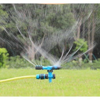 360&deg;automatic Rotating Adjustable Lawn Sprinklers - Blue