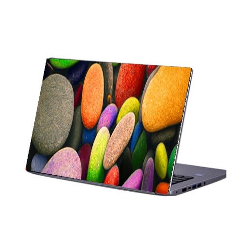 Laptop Decal Vinyl Sticker - Pebble Design - 15" Laptops