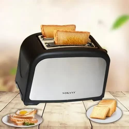 Sokany 2slices Pop-up Bread Toaster -  800W