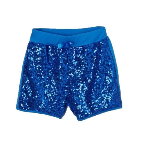 Big Girl's Sequined Shorts