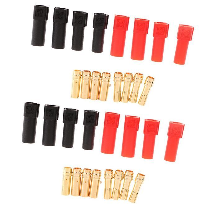 4 Pairs RC Model Golden Banana Connector XT150 Female Male Plugs For