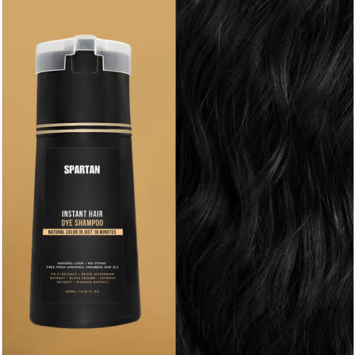 Hair Dye Shampoo 200ml In Ten Minutes Black