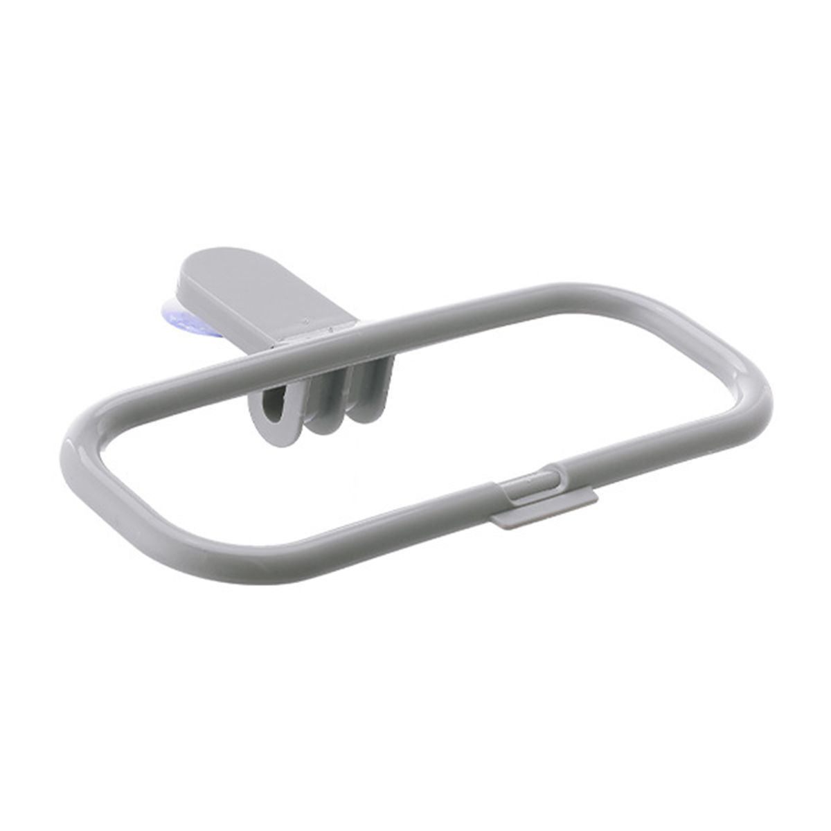 Trash Storage Rack Suction Cup Type Garbage Hanging Bag Grey