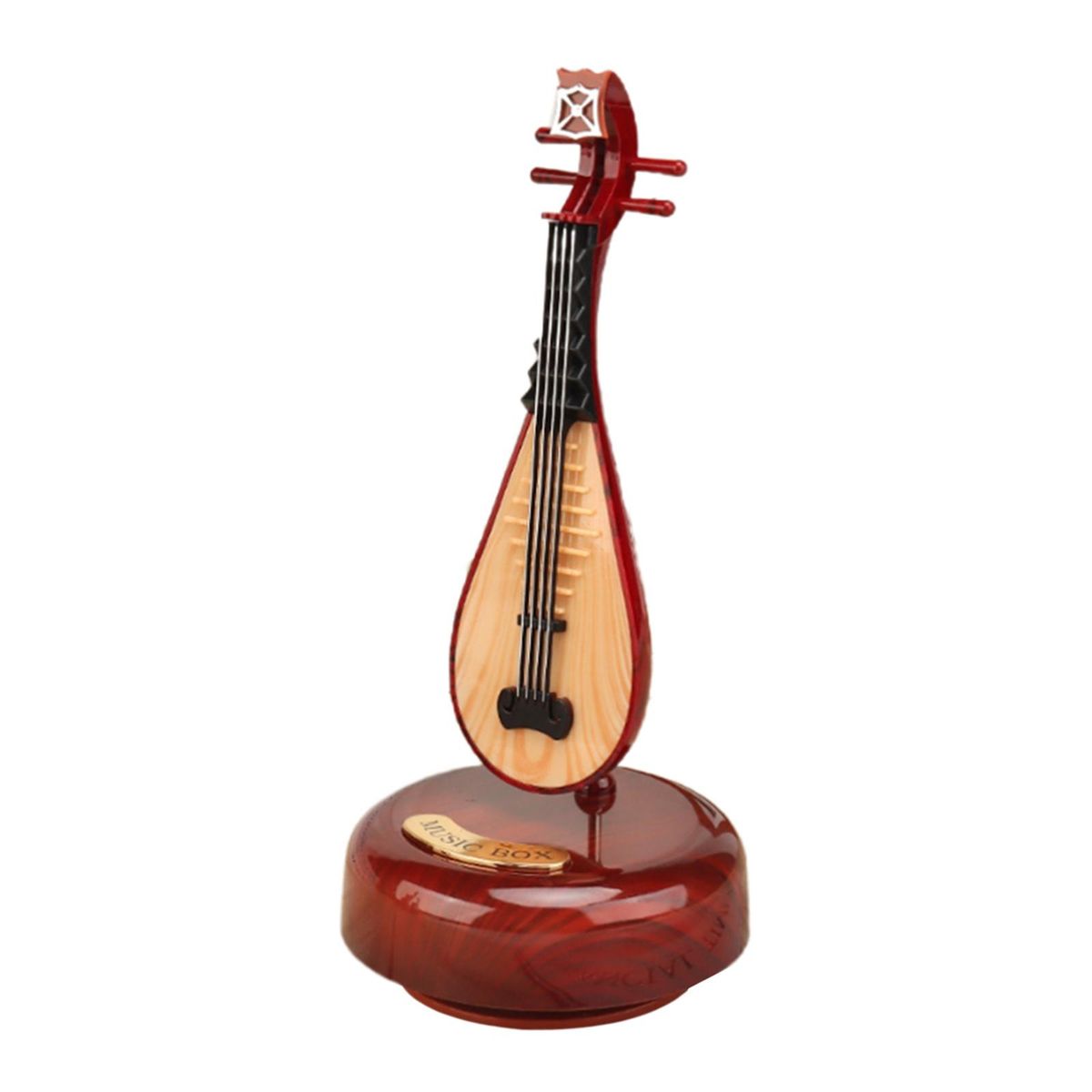 Creative Classical Instrument Music Boxes For Living Room Home Lute