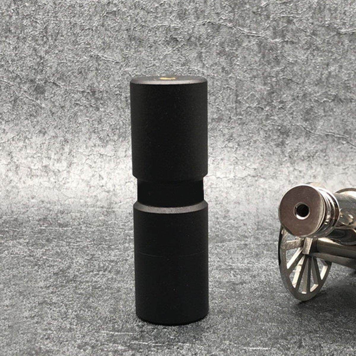 Multiple Russian Mechanical Rod 18650 20700 Brass Copper Wind Protection Black