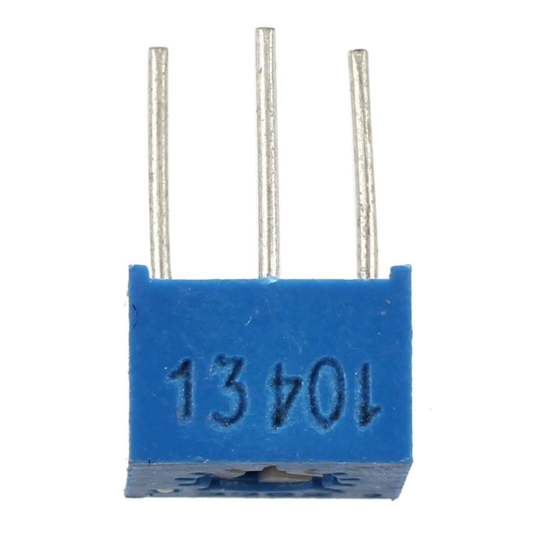 5 Pcs 100K Ohm Trimpot Trimmer Pot Variable Resistor Potentiometer